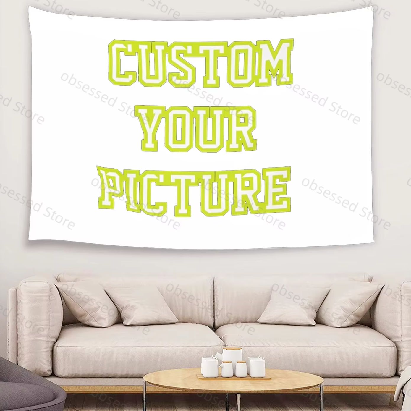 Home Textiles Usa - Gepersonaliseerde wandtapijten bedrukken voor uw foto's,