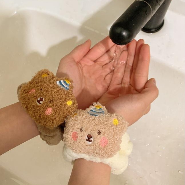 1 Paar Cartoon Beer Face Wash  - Home Textiles Face Towel recensie en prijs